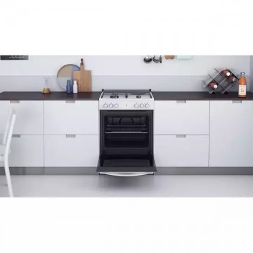 Indesit IS67M4KHW/E Κουζίνα 73lt με Εστίες Υγραερίου & Ρεύματος Π60εκ. Λευκή Indesit IS67M4KHW/E Κουζίνα 73lt με Εστίες Υγραερίου & Ρεύματος Π60εκ. Λευκή